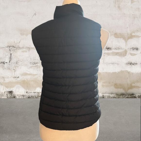 Old Navy Active Kids Black Puffer Vest Size XL (14/16) - Picture 3 of 5